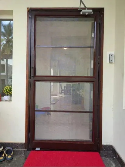 స్టెయిన్‌లెస్ స్టీల్ మెష్ డోర్ సర్వీస్ (అడుగుకు) యొక్క చిత్రం