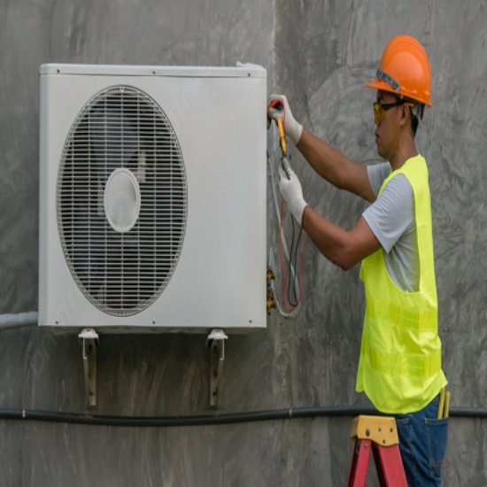 విండో AC సంస్థాపన యొక్క చిత్రం