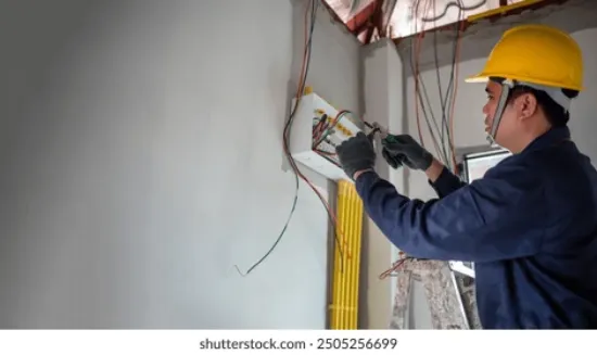 కొత్త ఇంటికి పూర్తి విద్యుత్ పని – యూనిట్ ప్రాతిపదికన యొక్క చిత్రం