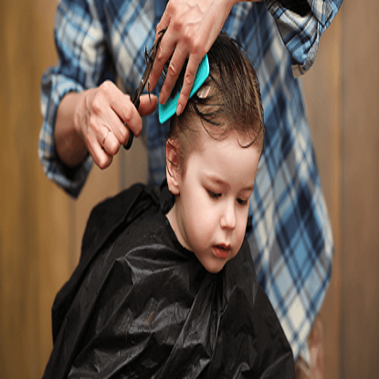 పిల్లల కోసం హ్యారీకట్ యొక్క చిత్రం