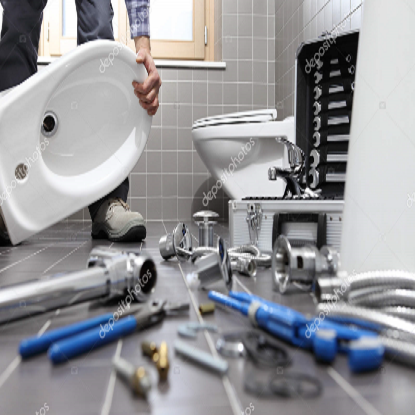 బాత్రూమ్ ప్లంబింగ్ వర్క్ కాంబో యొక్క చిత్రం